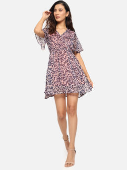 Trend Arrest - Multi Lurex Short Dress