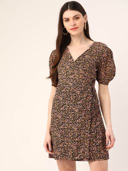 Trend Arrest - Multi-Color Printed Dress