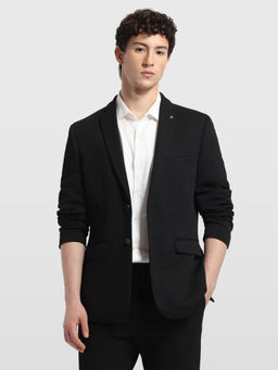 Arrow - Men Black Polyester Blazer
