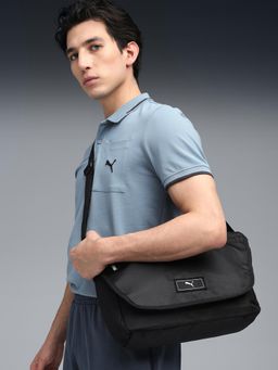 Puma - Unisex Black Solid Deck Sling Bag
