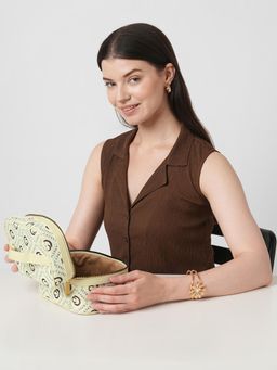 Caprese - Women Florida Beige Small Vanity Bag