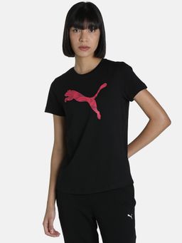 Puma - Graphic Ii Women Black T-shirt