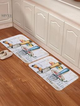Savya Home - Diatom Mud Bathroom Non-Slip Mat (Pack of 2)