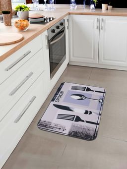 Savya Home - Grey Diatom Mud Bathroom Non-Slip Mat (Pack of 2)
