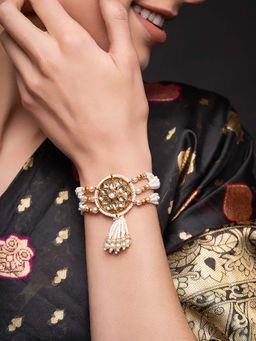 PANASH - White Brass Bracelet