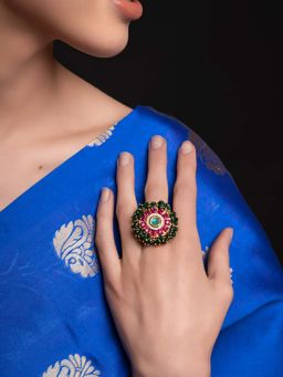 PANASH - Multi-Color Brass Ring