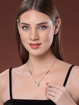 PANASH - White Brass Mangalsutra