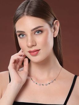 PANASH - Green Brass Necklace