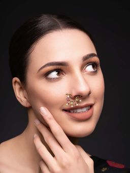 PANASH - Multi-Color Brass Nose Ring
