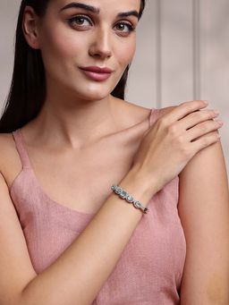 PANASH - Green Brass Bracelet