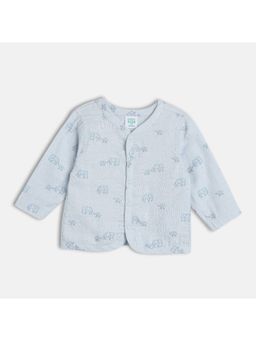 MINI KLUB - Unisex Blue Printed T-Shirt