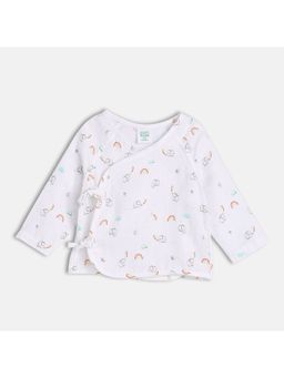 MINI KLUB - Unisex White Printed T-Shirt