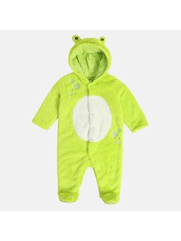 MINI KLUB - Unisex Green Solid Sleep Suit