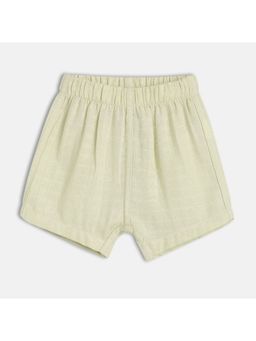 MINI KLUB - Unisex Green Solid Short