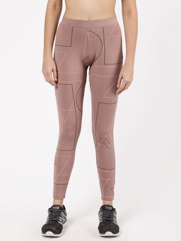 Sweet Dreams - Womens Printed Mauve Tights