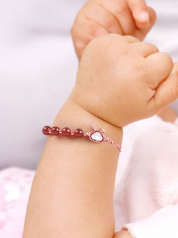 GIVA - 925 Silver Rose Gold Bunny Kids Bracelet