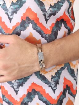 KIORAH - Men 925 Sterling Silver Flexi Bracelet