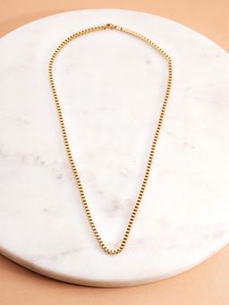 Palmonas - Men Gold Monolith Cubic Link Chain