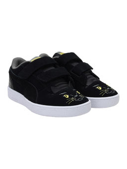 Puma - Ralph Sampson Lo Animal Little Kids Black Shoes