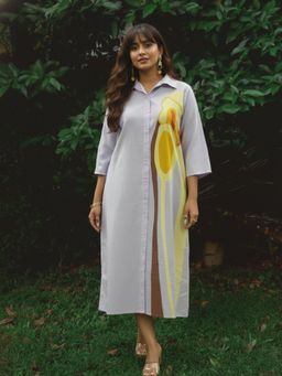 Zolo Label - Women Lavender Printed Dress