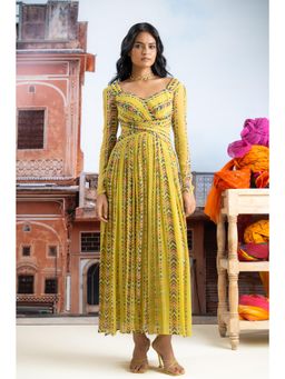 Baise Gaba - Yellow Maxi Dress for Women