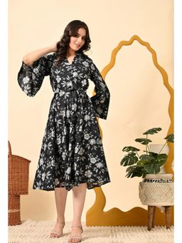 Diiwataa - Desiree Floral Dress with Belt
