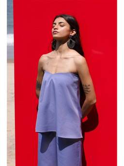 dash and dot - Women Lavender Off Top