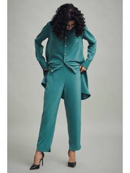dash and dot - Women Green Seafoam Top