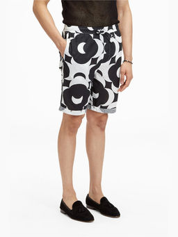 TERRA LUNA - Laroc Moonglow Black Khadi Shorts