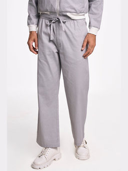 TERRA LUNA - Tao Silver Organic Cotton Plain Trouser