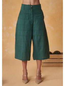 Muvazo - Oppa Schiffli Checkmate Culottes