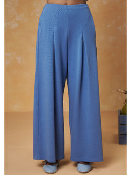 Muvazo - Youth Blue Cotton Pants