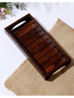 Fabindia - Brown Sheesham Wood Tray