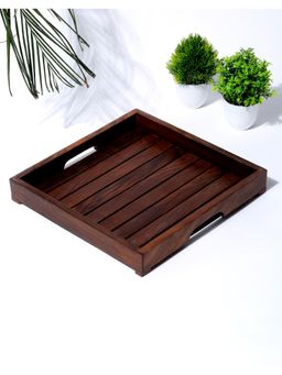 Fabindia - Brown Sheesham Wood Tray
