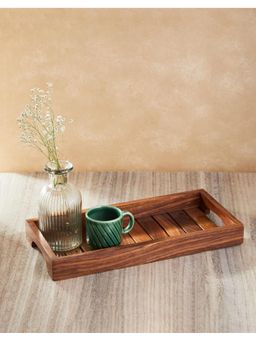Fabindia - Brown Sheesham Wood Tray