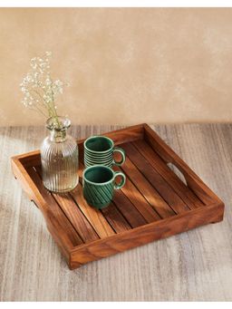 Fabindia - Brown Sheesham Wood Tray