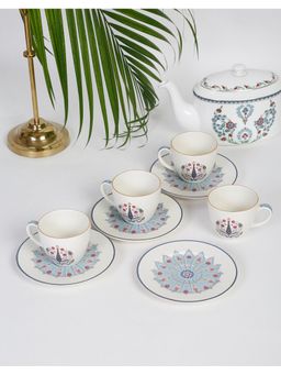 Fabindia - Lavanya 4 Cups and 4 Saucers