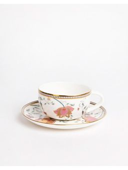 Fabindia - Zoya Ceramic Decaled Cup & Saucer