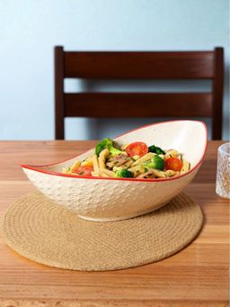 Smokey Cocktail - Vintage Serving Platter - S - Oval Red