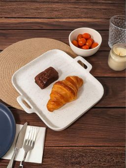 Smokey Cocktail - Vintage Serving Platter - S - Rectangular Green