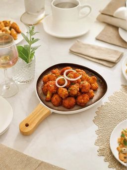 Smokey Cocktail - Ombre Serving Platter - Oval Brown