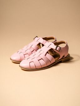 Theater - Women Tourist Pink Buckle Sandals