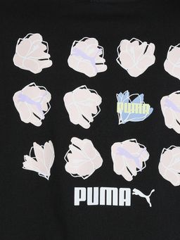 Puma - Floral Aop Women's Relaxed Fit Crop Top