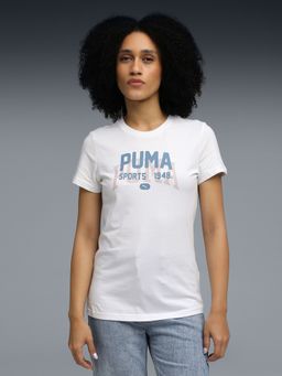 Puma - House Of Graphics Women's Regular Fit Cotton T-Shirt