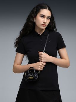 Puma - Essentials Elevated Women's Logo Polo T-Shirt