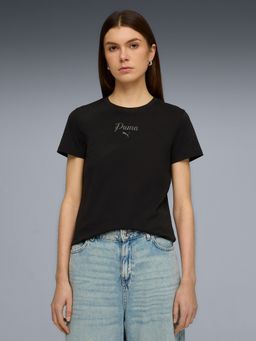 Puma - Essentials Script Women's Crew T-Shirt