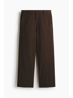 H&M - Men Brown Relaxed Fit Trouser