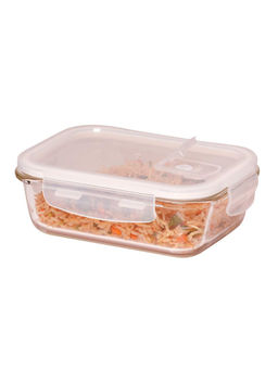 Femora - Glass Rectangle Container 400 Ml, 3N