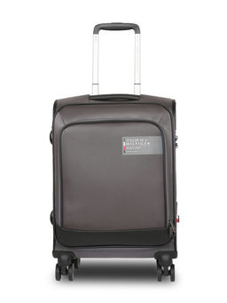 Tommy Hilfiger - Grey Solid Westfield Luggage Bag (L)