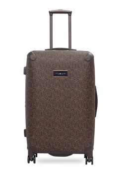 Tommy Hilfiger - Brown Printed Jazz Luggage Bag (L)